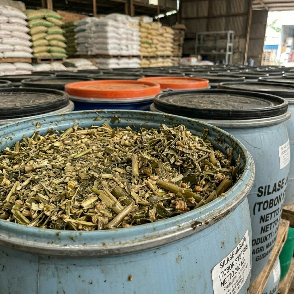 Silase tebon jagung